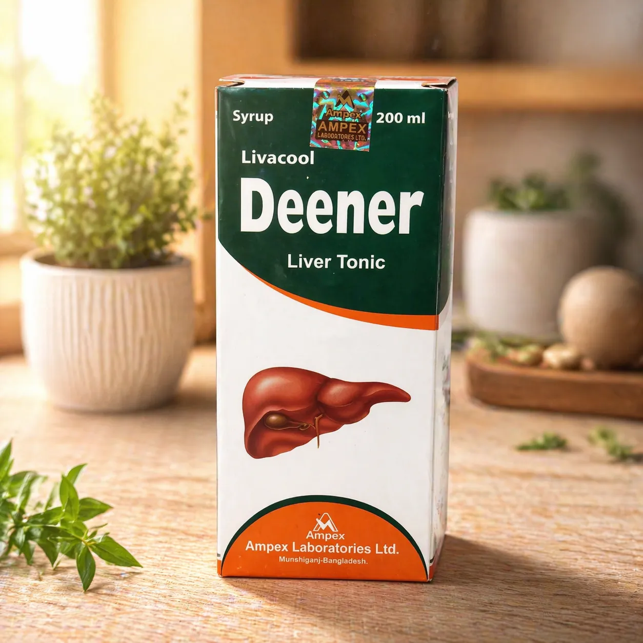 Deener Liver Tonic Syrup - Leaf Life BD